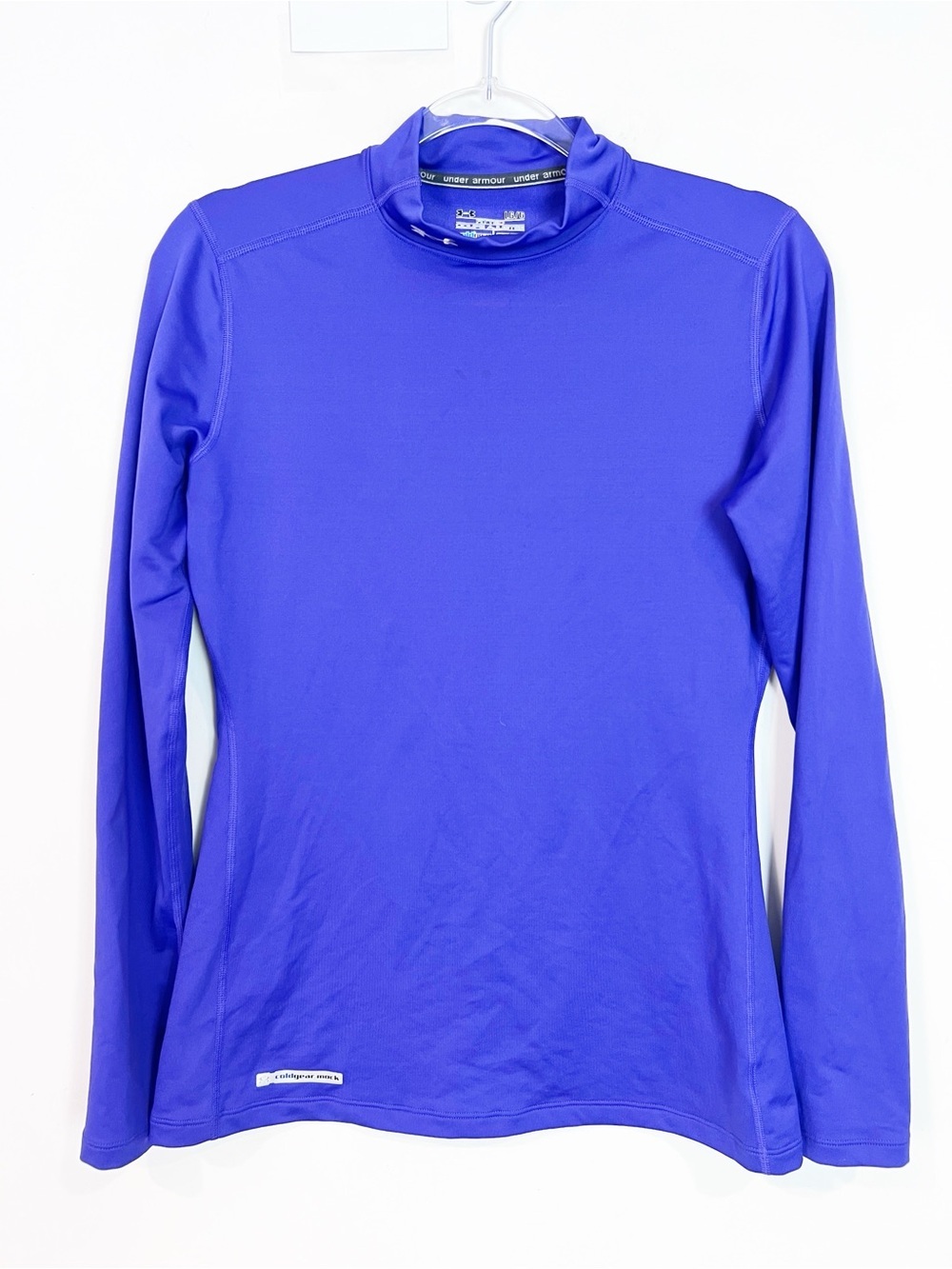 UNDER ARMOUR PURPLE COLDGEAR MOCK NECK LONG SLEEVE SHIRT SZ LARGE NWT